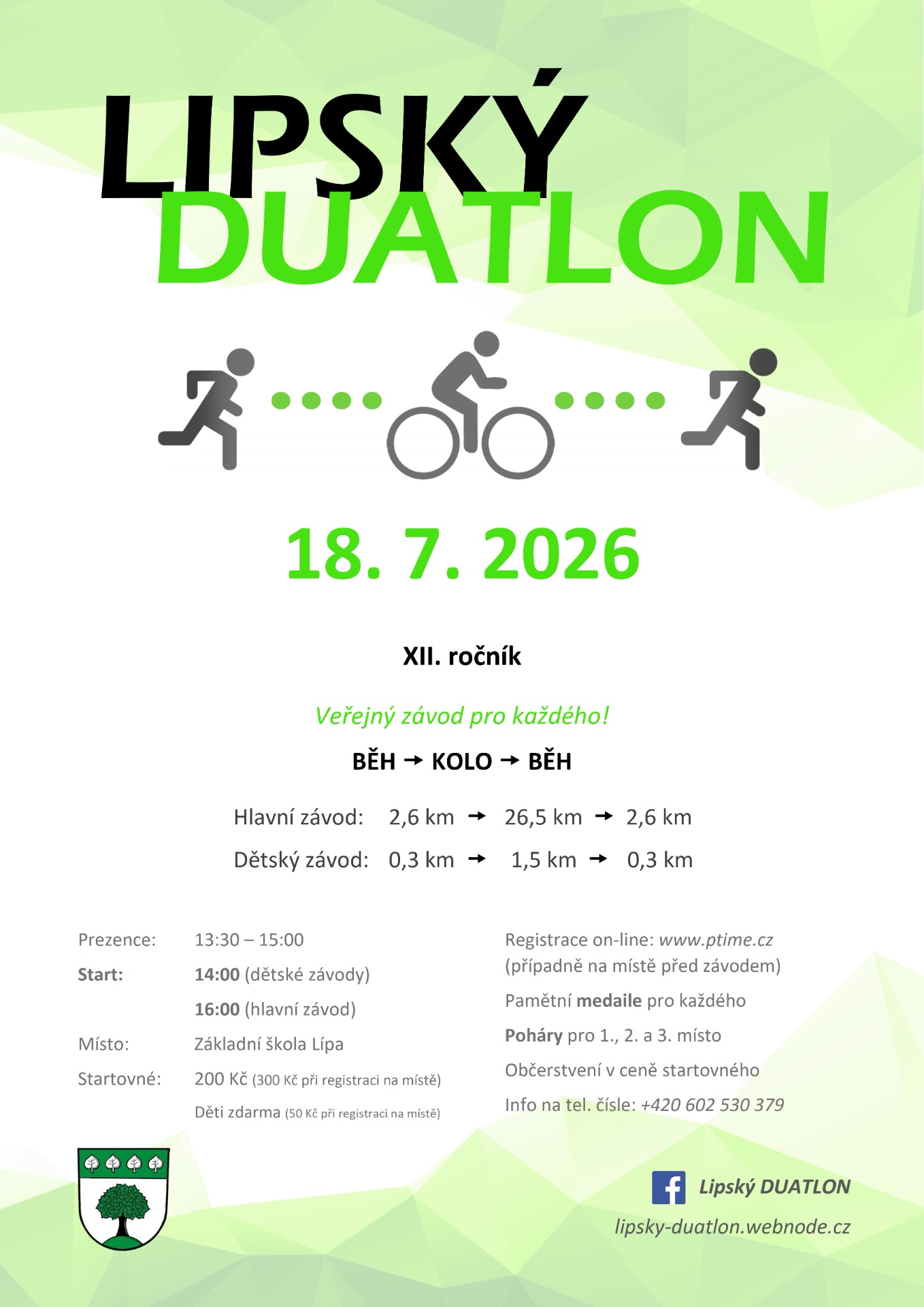 Oficiální plakát závodu